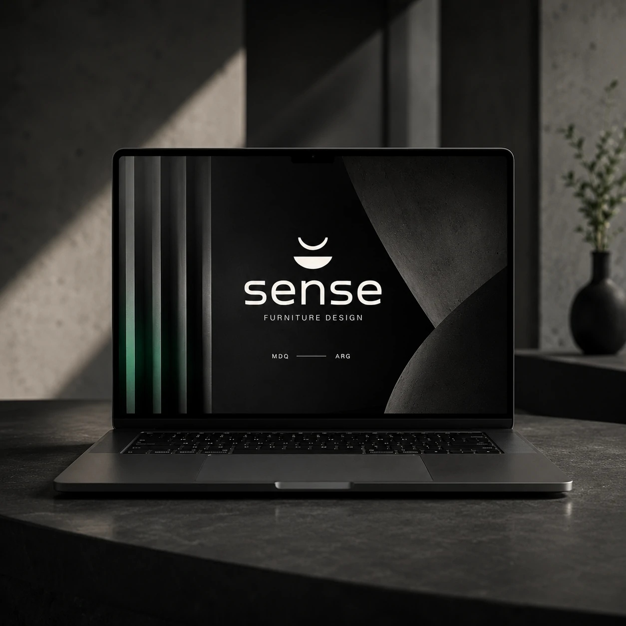 Identité Sense déclinée à l’écran